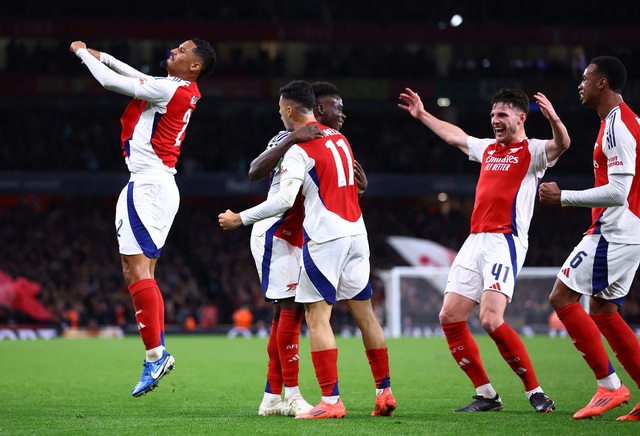 Thủ quân Saka lập công, Arsenal hạ gục PSG ở Champions League- Ảnh 5.